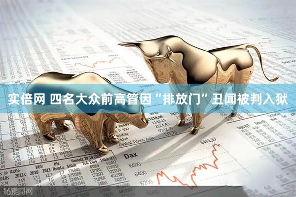 实倍网 四名大众前高管因“排放门”丑闻被判入狱