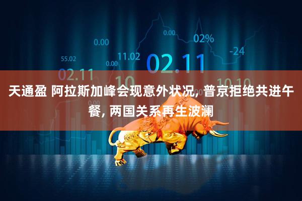 天通盈 阿拉斯加峰会现意外状况, 普京拒绝共进午餐, 两国关系再生波澜